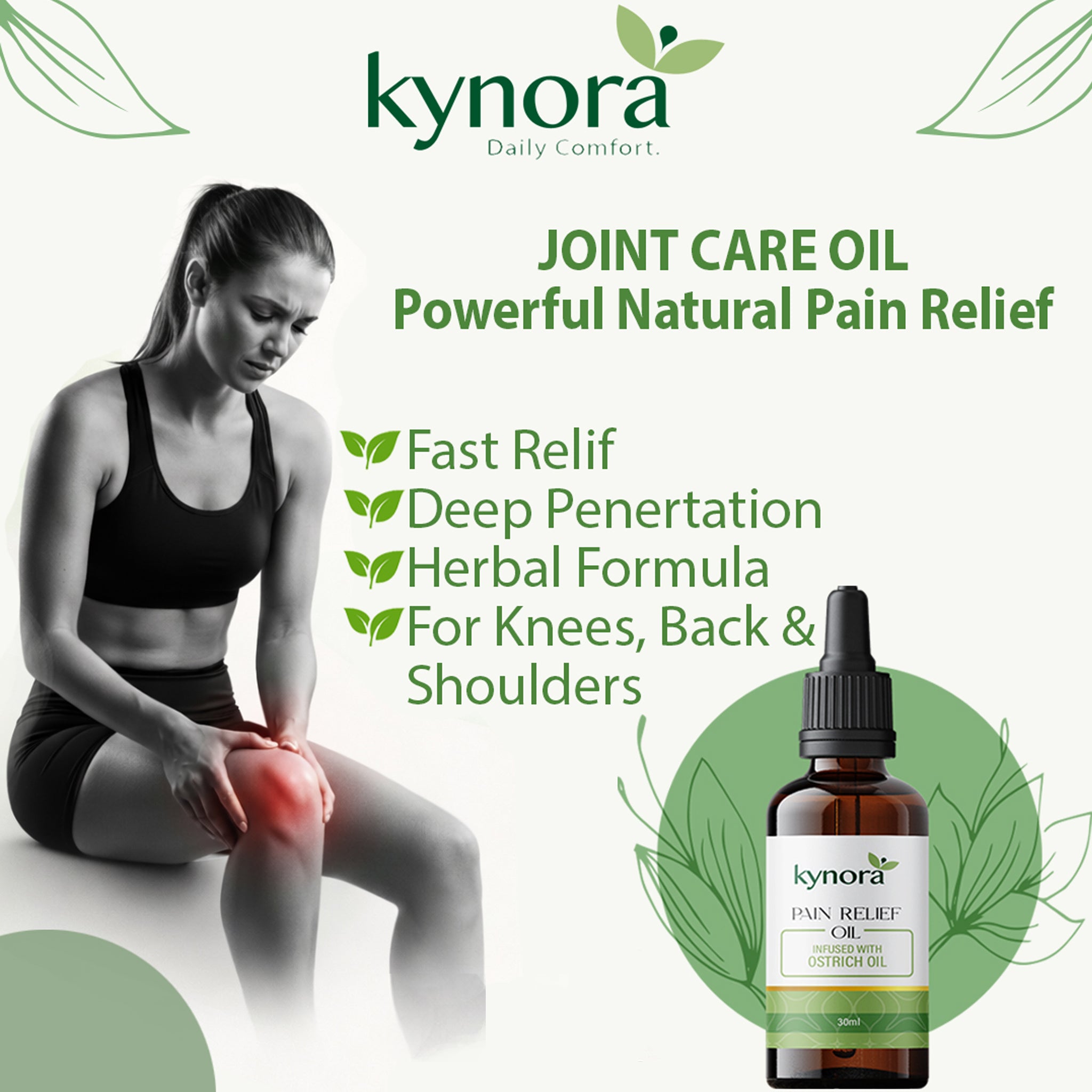 Combo Kaynora  Pain Relief Oil
